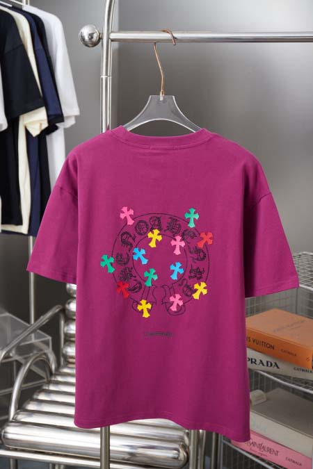 2025年12月24日入荷秋冬新作Chrome hearts半袖 tシャツ/XQY工場