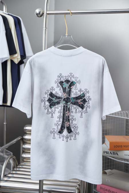 2025年12月24日入荷秋冬新作Chrome hearts半袖 tシャツ/XQY工場