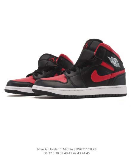 2025年12月25日入荷新品（NIKE）AIR JORDAN 1 MID人気 スニーカー男女兼用/誕生日プレゼント/XH工場