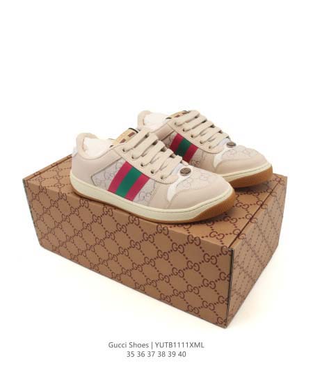 2025年12月25日入荷新品（GUCCI） Screener人気 スニーカー男女兼用/誕生日プレゼント/XH工場
