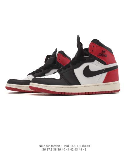 2025年12月25日入荷新品（NIKE）AIR JORDAN 1 MID人気 スニーカー男女兼用/誕生日プレゼント/XH工場