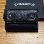 2025年秋冬新品入荷クロムハーツ三つ折りの短財布