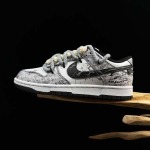 2025年12月25日入荷新品Nike DunkRetro Black人気 スニーカー男女兼用/誕生日プレゼント/XH工場