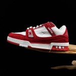 2025年12月25日入荷新品LOUIS VUITTON Trainer人気 スニーカー男女兼用/誕生日プレゼント/XH工場