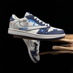 2025年12月25日入荷新品Travis Scott x Fragment Design x Air Jordan 1 Low OG SP AJ1人気 スニーカー男女兼用/誕生日プレゼント/XH工場