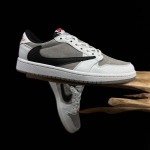 2025年12月25日入荷新品Travis Scott x Air Jordan AJ1 Low OG SP TS人気 スニーカー男女兼用/誕生日プレゼント/XH工場