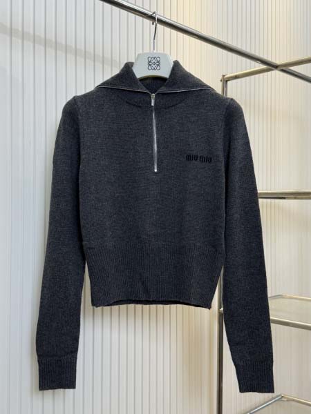 2025年12月29日秋冬新作miumiuニットのセーター高...