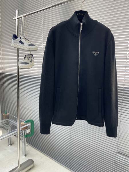 2025年12月29日秋冬新作PRADA ニットカーディガン...