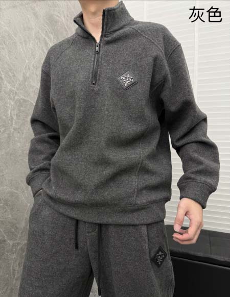 2025年12月30日新作Pradaパーカー秋冬高級品/DM...