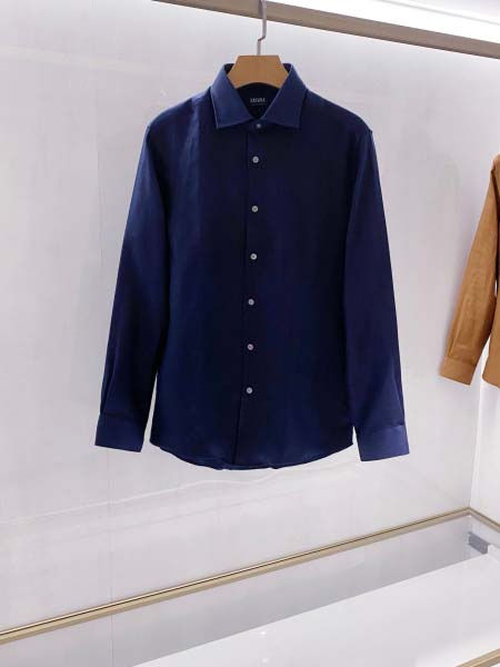 2025年12月30日新作Zegnaシャツ秋冬高級品/DM工...