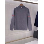 2025年12月30日新作Thom Browneウール ニットウールジャケット秋冬高級品/DM工場