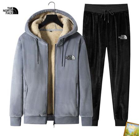 2026年1月8日新作THE NORTH FACE 冬のウール/暖です上下セットJX工場