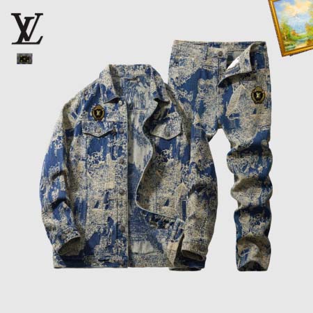2026年1月8日Louis Vuitton 新作デニムの上下スーツ人気商品/TY工場
