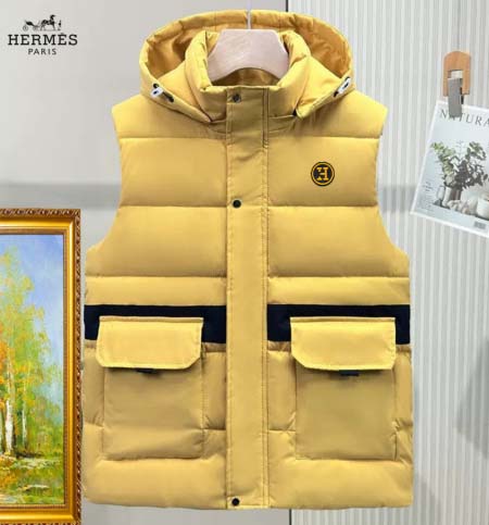 2026年1月9日HERMES 新作 羽毛綿のベストJX工場