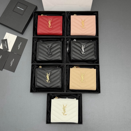2026年1月12日新作高品質Saint Laurent財布w10.5×h8.5×d2.5cm     /GQ工場