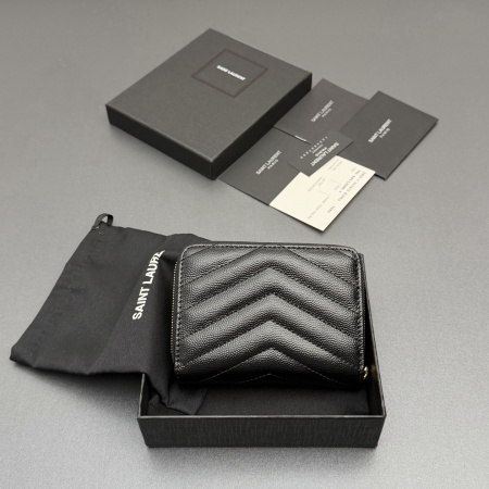 2026年1月12日新作高品質Saint Laurent財布w12×h10×d3cm     /GQ工場