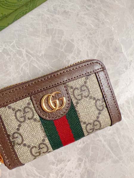 2026年1月13日新作高品質Gucci財布SupremePVCG GG/523157/ W10.5xH7x2.5cm//GQ工場