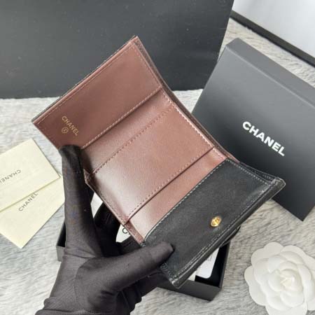 2026年1月14日新作高品質Chanel財布size10.5*7.5*3cm /GQ工場