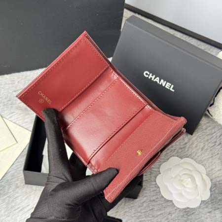 2026年1月14日新作 高品質Chanel財布size10.5*7.5*3cm /GQ工場