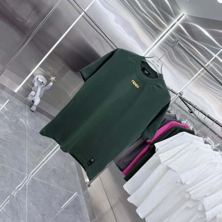 2026年1月15日新作FENDI半袖 tシャツ高品質人気商品/誕生日プレゼント/FF工場