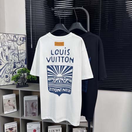 2026年1月20日新作Louis Vuitton半袖 tシャツ高品質人気商品/誕生日プレゼント/FF工場