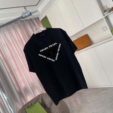 2026年1月22日新作Prada半袖 tシャツ高品質人気商品/誕生日プレゼント/FF工場