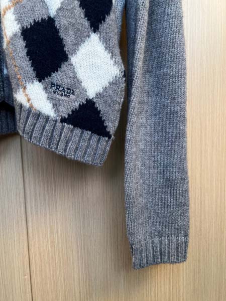 2026年1月23日新作Prada ニットカーディガン  高品質人気商品/誕生日プレゼント/FF工場