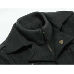 2026年1月4日versace新作秋冬のダッフルコートに厚手のロングスーツビジネス紳士人気商品/TY工場