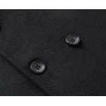 2026年1月4日Hermes新作秋冬のダッフルコートに厚手のロングスーツビジネス紳士人気商品/TY工場