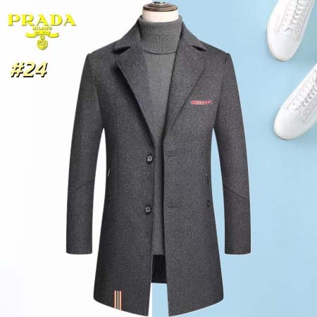 2026年1月7日PRADA新作ツイードのコート人気商品M-...