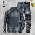 2026年1月8日Prada 新作デニムの上下スーツ人気商品/TY工場