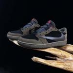 2026年1月9日入荷新品Travis Scott x Fragment x Air Jordan AJ1 Low OG SP人気 スニーカー男女兼用/誕生日プレゼント/XH工場
