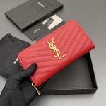 2026年1月12日新作 高品質Saint Laurent財布 w19×h9.5×2.5cm     /GQ工場