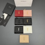 2026年1月12日新作高品質Saint Laurent財布  w10.5×h8.5×d2.5cm     /GQ工場