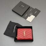 2026年1月12日新作高品質Saint Laurent財布w12×h10×d3cm     /GQ工場