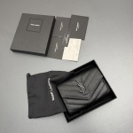 2026年1月12日新作 高品質Saint Laurent財布w13.5×h9.5×d3cm     /GQ工場