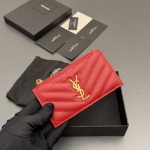 2026年1月12日新作高品質Saint Laurent財布 w13 xh8 xd2cm     /GQ工場