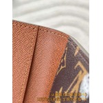 2026年1月13日新作高品質Louis Vuitton財布M27023 Monogram Forest 14 x 2.5 x 10/GQ工場