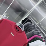 2026年1月15日新作FENDI半袖 tシャツ高品質人気商品/誕生日プレゼント/FF工場