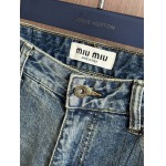 2026年1月15日新作MiuMiuジーパン高品質人気商品/誕生日プレゼント/FF工場