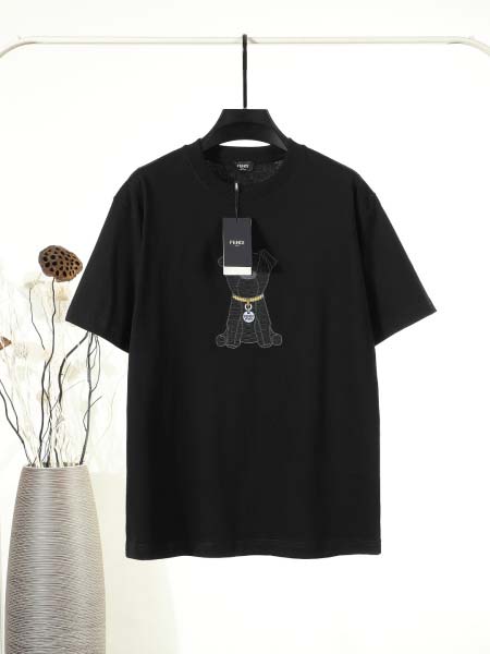2026年1月16日新作FENDI半袖 tシャツ高品質人気商...