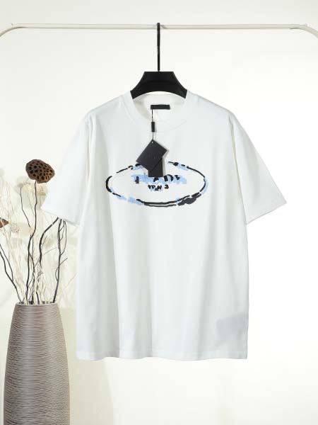 2026年1月16日新作PRADA半袖 tシャツ高品質人気商...