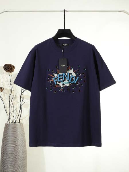 2026年1月16日新作Fendi半袖 tシャツ高品質人気商...