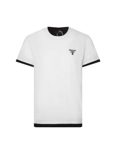 2026年1月20日新作Prada半袖 tシャツ高品質人気商...