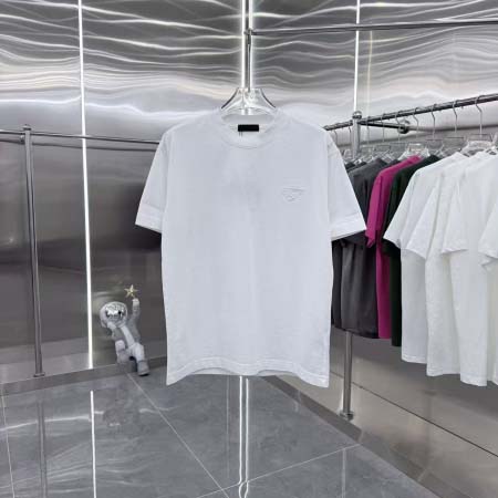 2026年1月20日新作PRADA半袖 tシャツ高品質人気商...