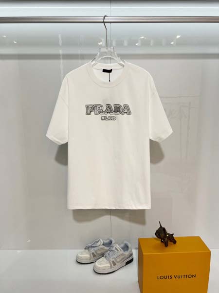 2026年1月20日新作PRADA半袖 tシャツ高品質人気商...