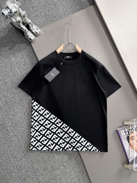 2026年1月20日新作FENDI半袖 tシャツ高品質人気商...