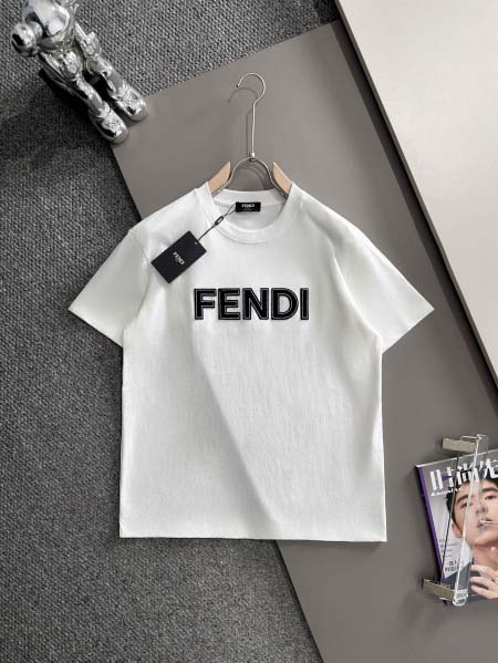 2026年1月20日新作FENDI半袖 tシャツ高品質人気商...