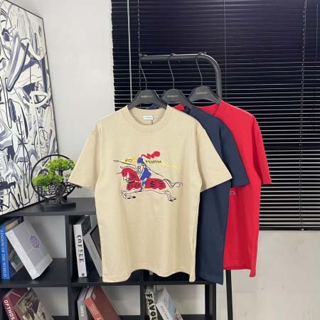 2026年1月20日新作Burberry半袖 tシャツ高品質...
