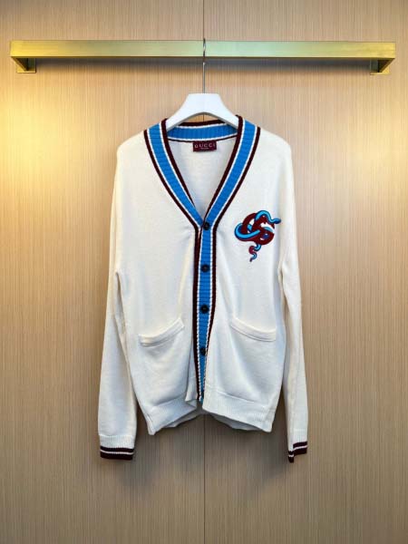 2026年1月23日新作GUCCI ニットカーディガン  高...